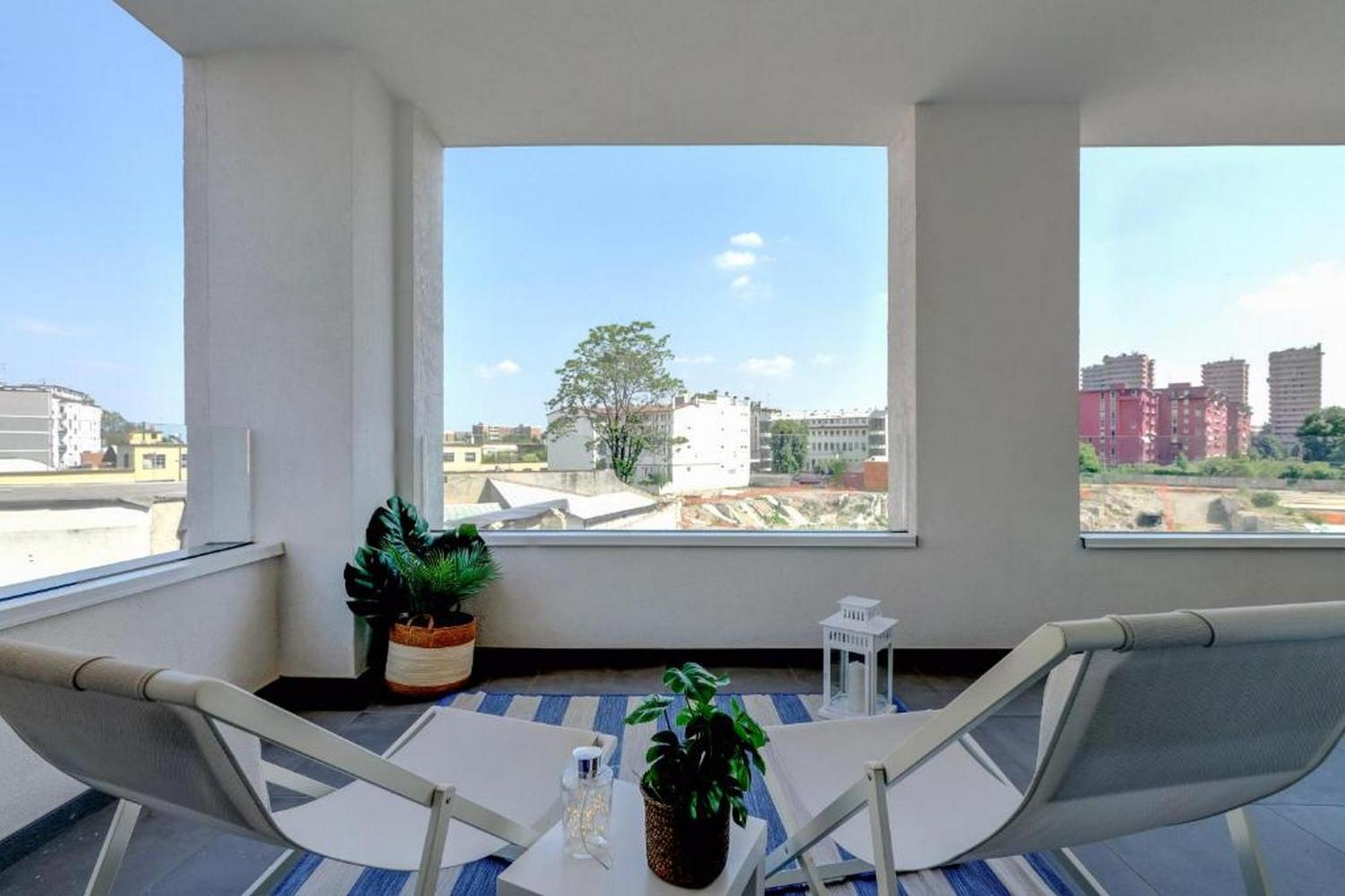 Lovely Terrace Apartment - Porta Romana District Milan Milão Exterior foto